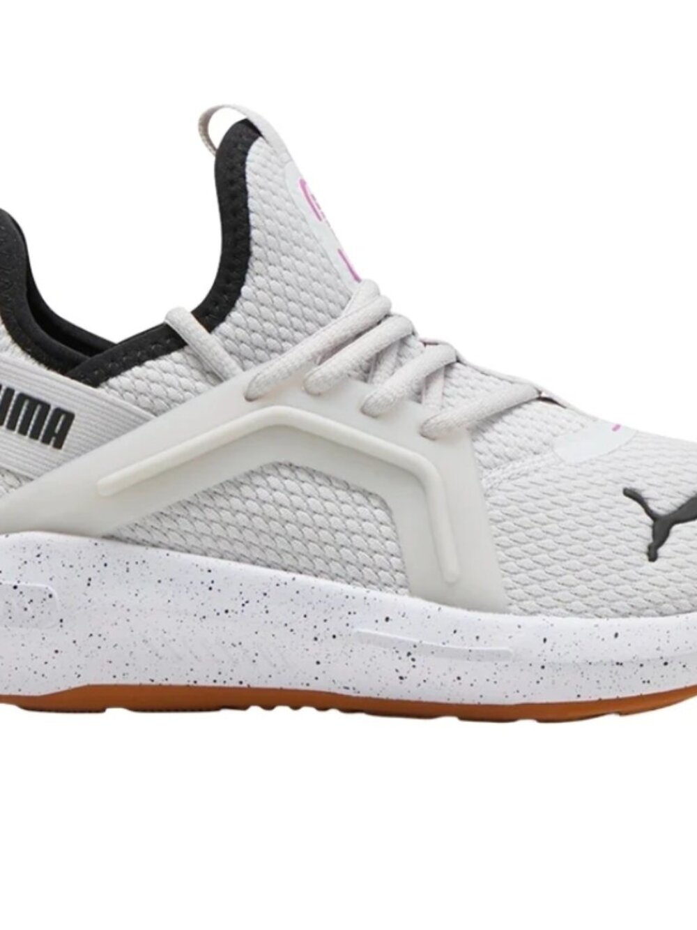 Puma Softride Enzo 5 Women's Running Shoes feather grey wild berry Size 10 NEW